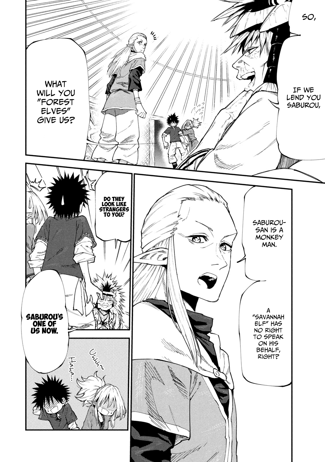 Mazumeshi Elf to Yuboku gurashi Chapter 46 4